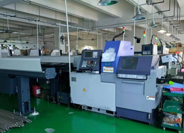 AS Precision CNC Swiss Type Machine